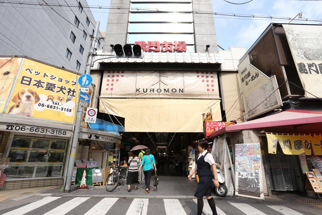 Fuku Hostel Nagomi Namba Oszaka Kültér fotó